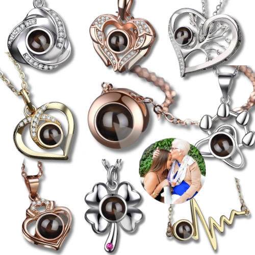 Projector necklace i love you clearance