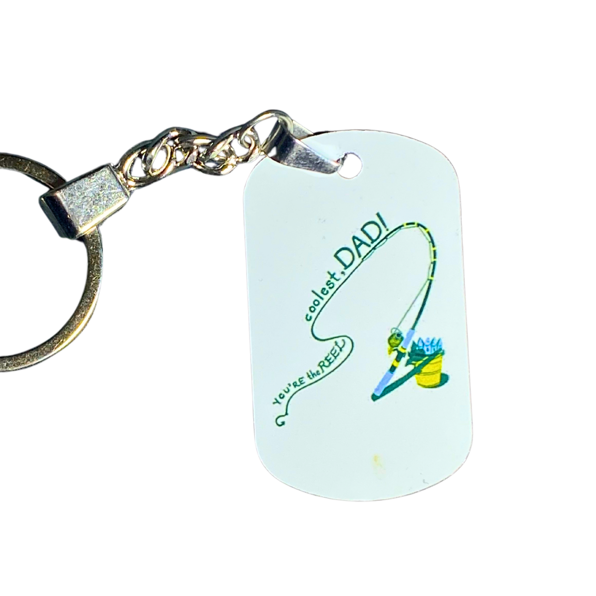 Personalised Father’s Day Photo Keyring - Key Chains Personalisr Au
