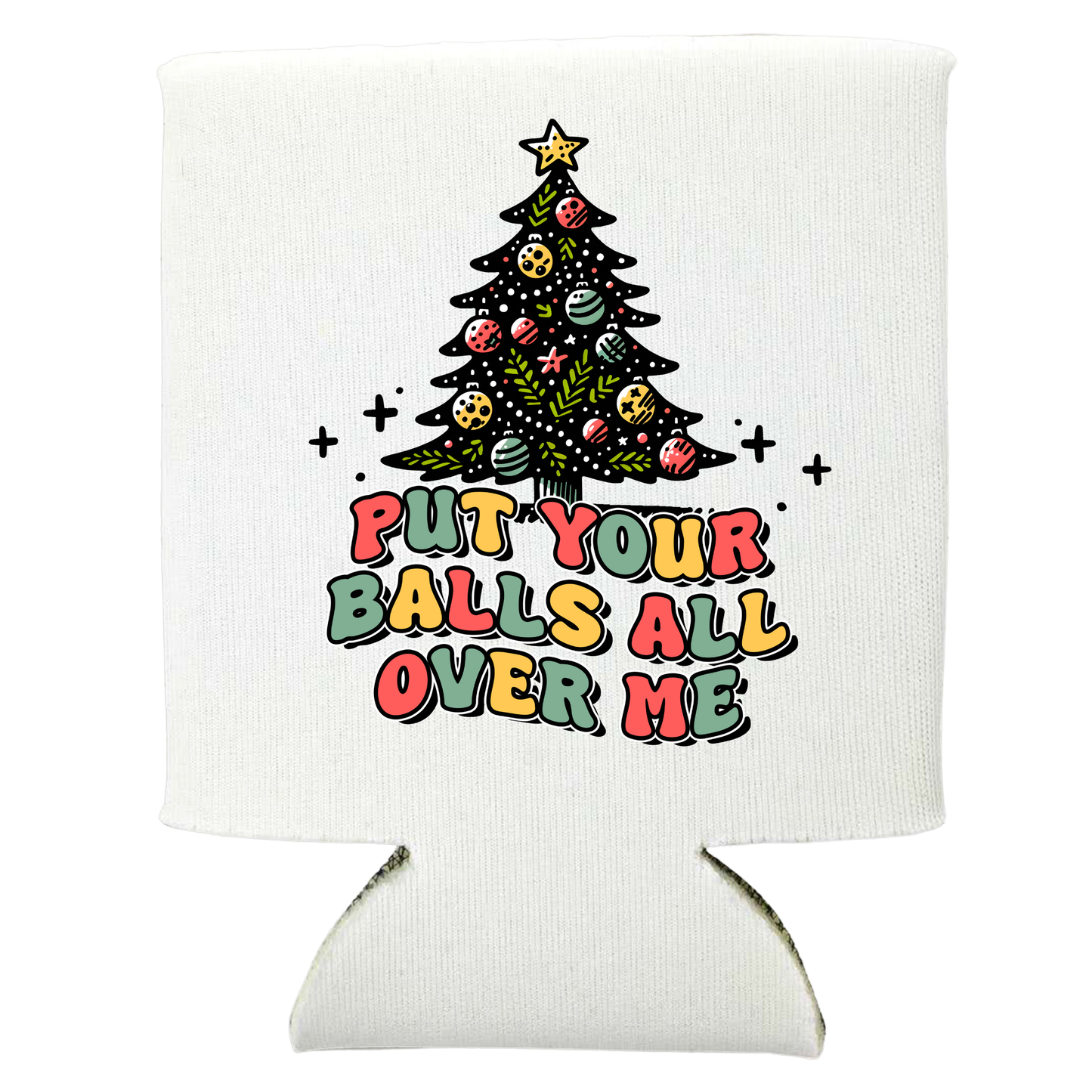 Funny Christmas Can Coolers