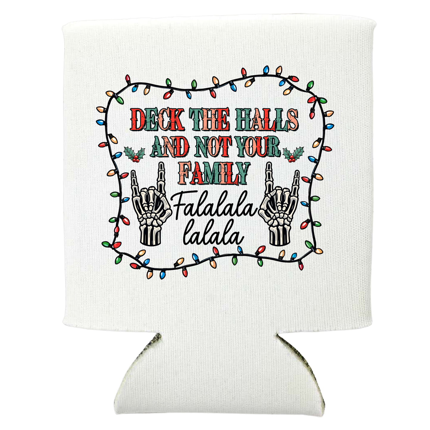 Funny Christmas Can Coolers
