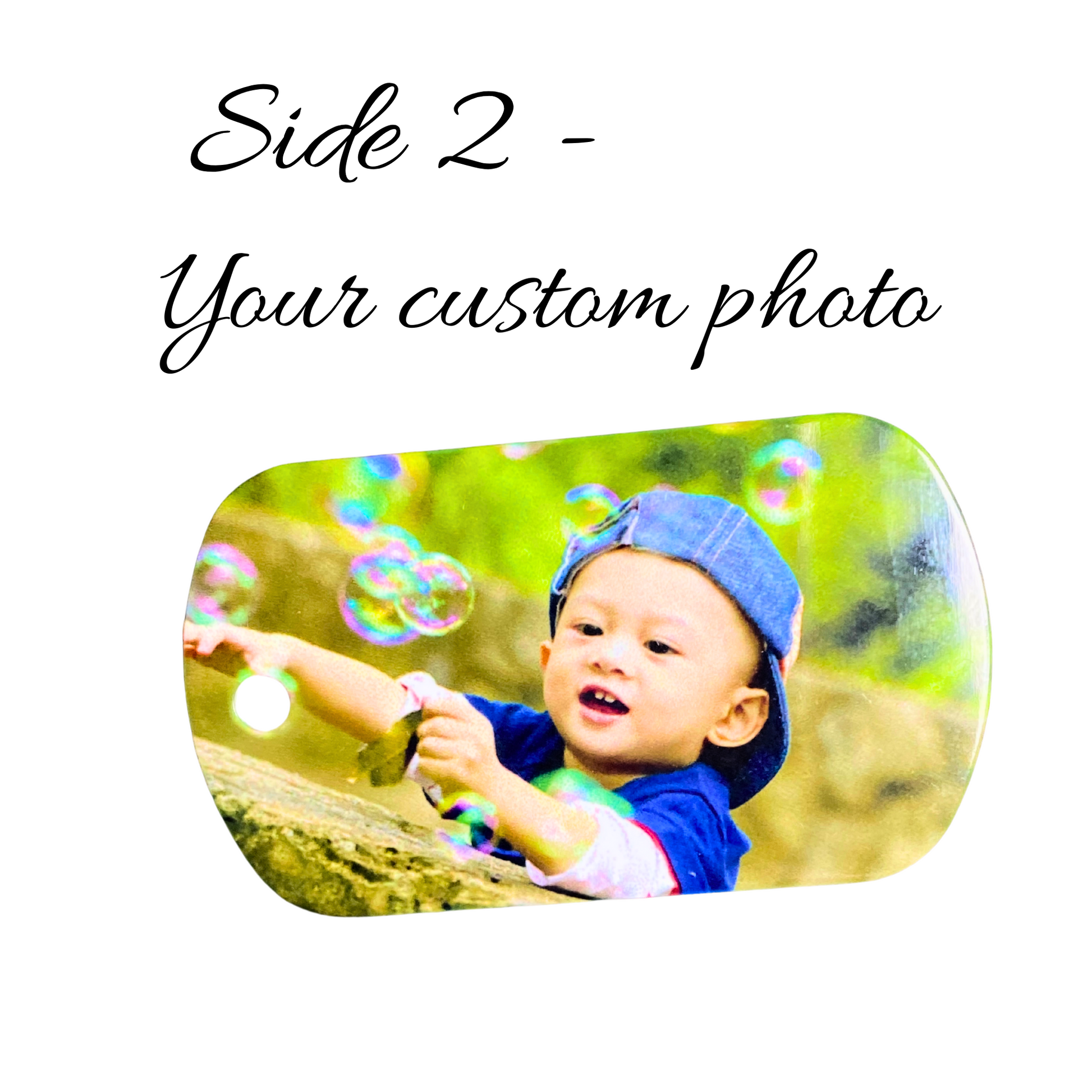 Personalised Father’s Day Photo Keyring - Key Chains Personalisr Au