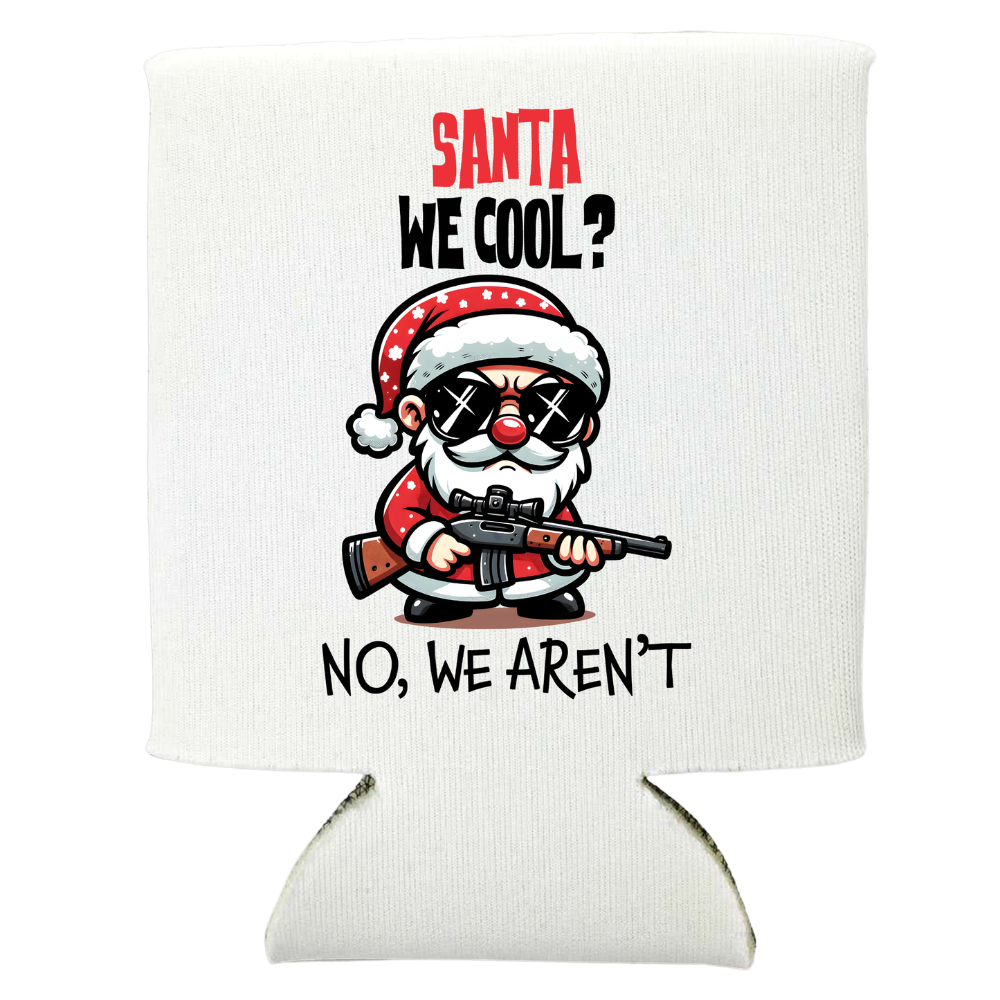 Funny Christmas Can Coolers