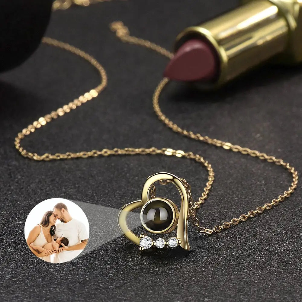 Premium Photo Projection 925 Sterling Silver Necklaces – Over 20 Stunning Styles