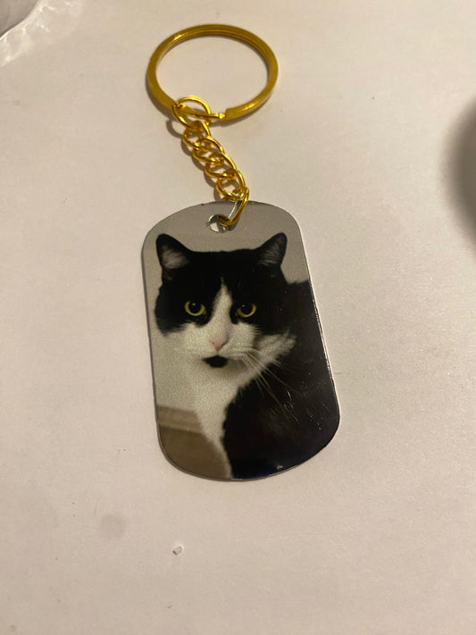 Custom Pet Photo Keychain - Key Chains Personalisr Au