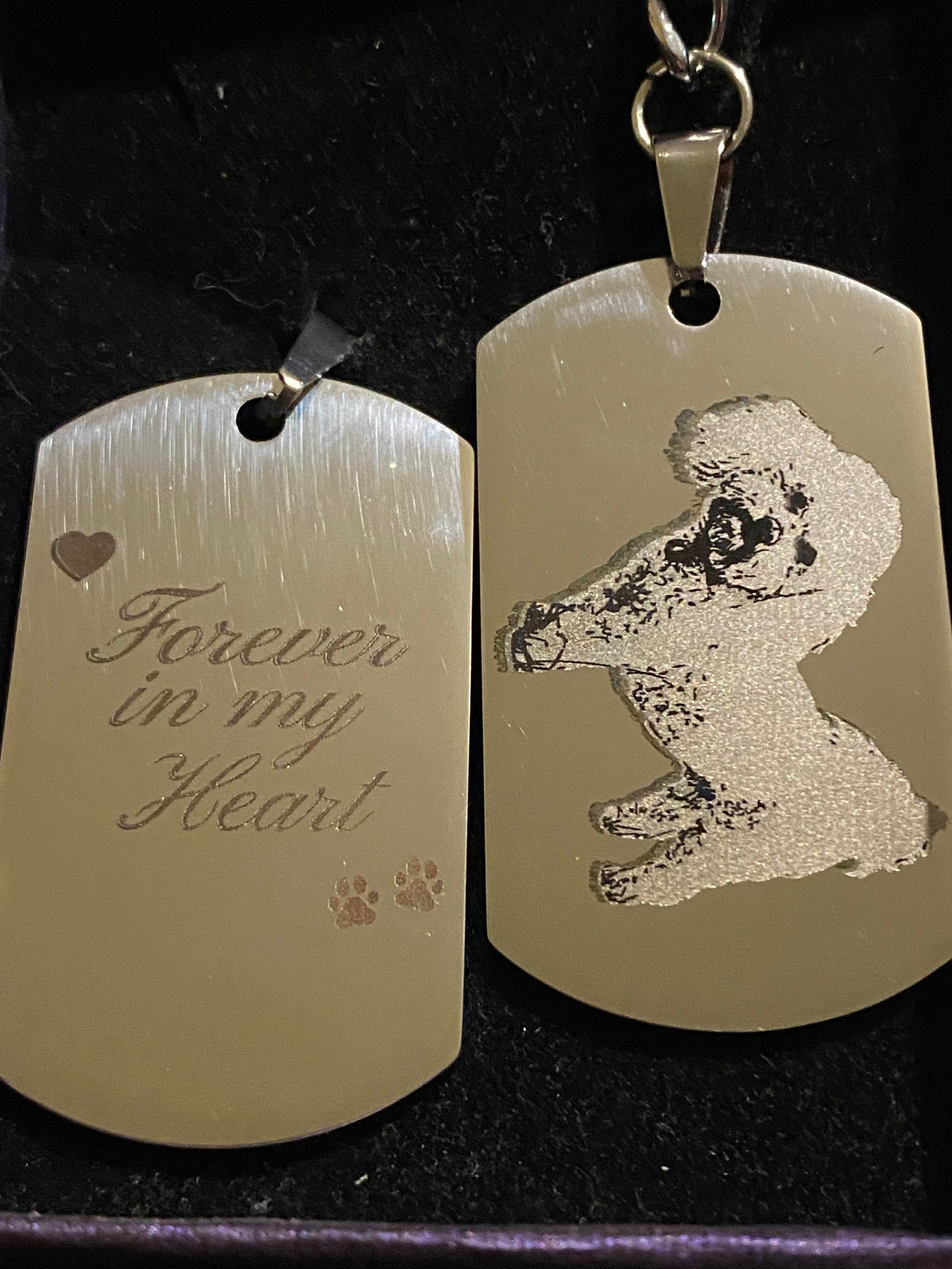 Engraved Pet Photo Keyring Pendant Australia - Key Chains Personalisr Au