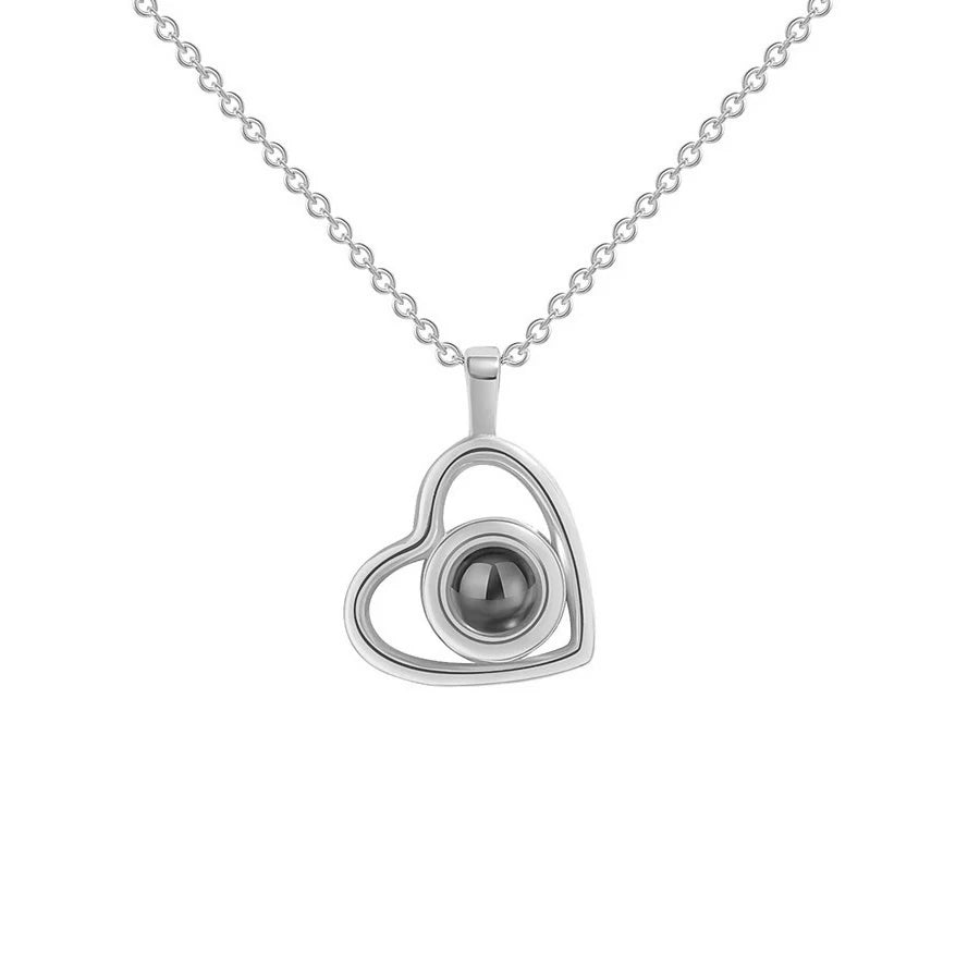 Personalised Necklace with Photo Projection Pendants - Photo Necklaces Personalisr Au