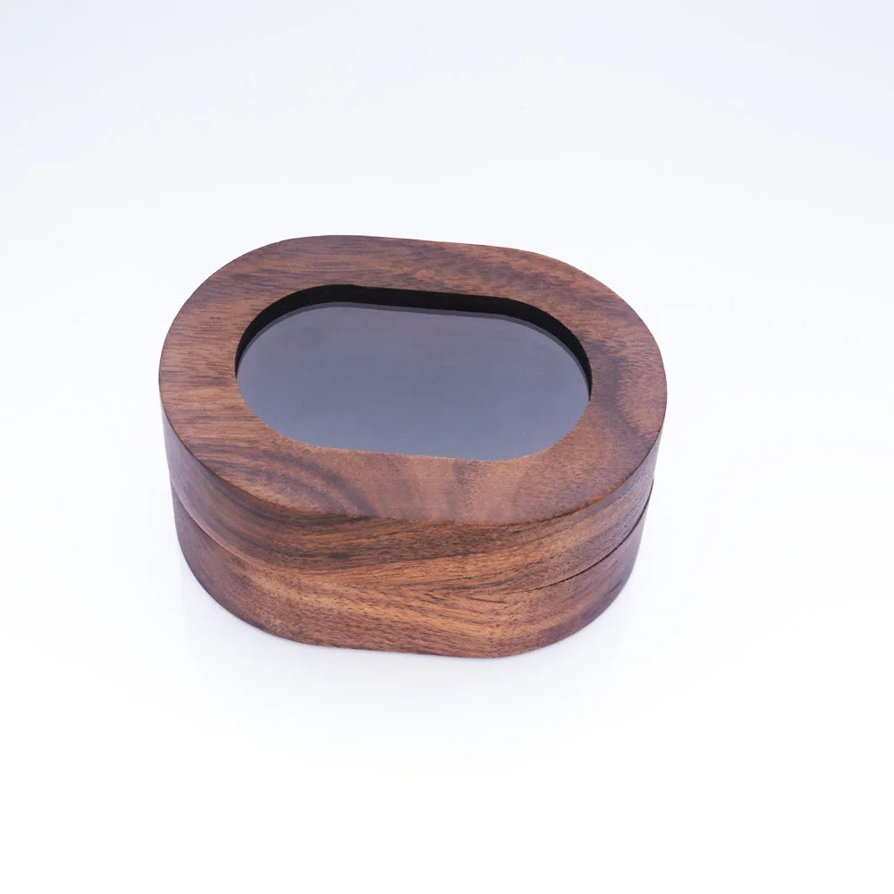 Custom Engraved Wooden Cufflink Box
