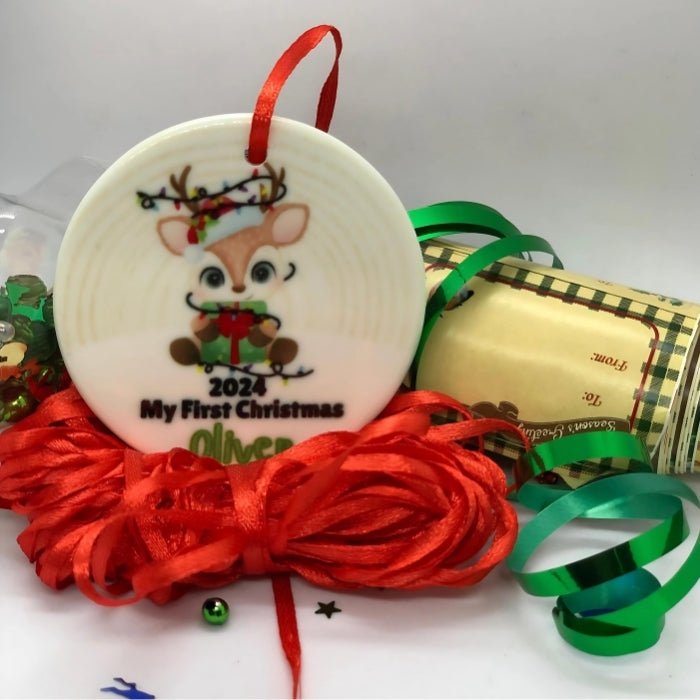 Baby’s First Christmas Personalized Ornaments - Christmas Ornaments Personalisr Au