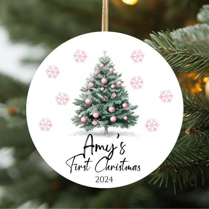 Baby’s First Christmas Personalized Ornaments - Christmas Ornaments Personalisr Au