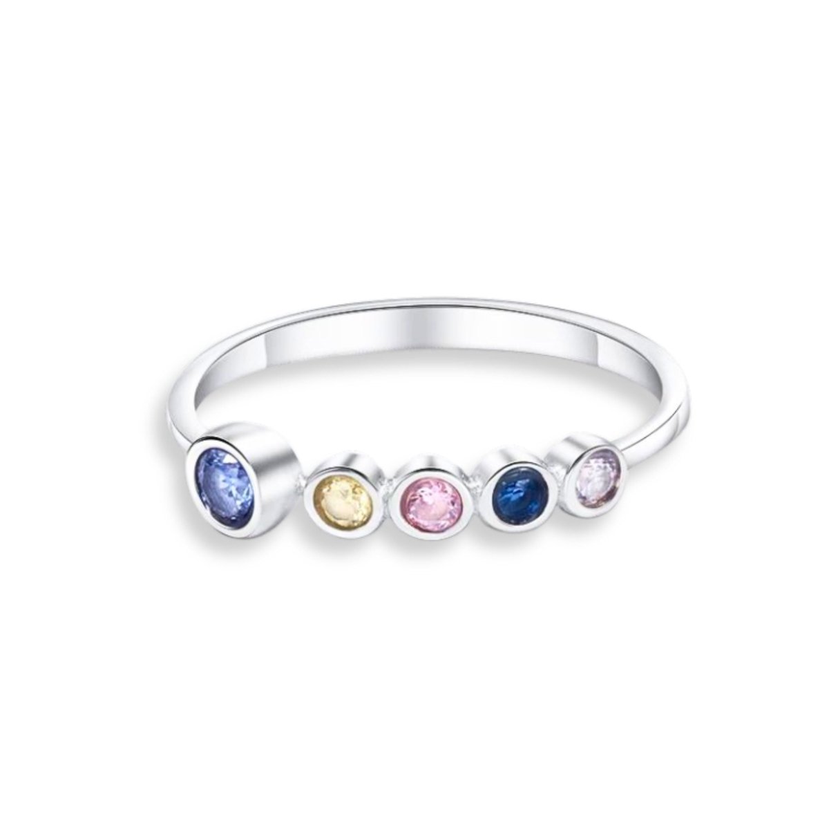 Celestial Bonds - Customisable Birthstone Ringbirthstone ring