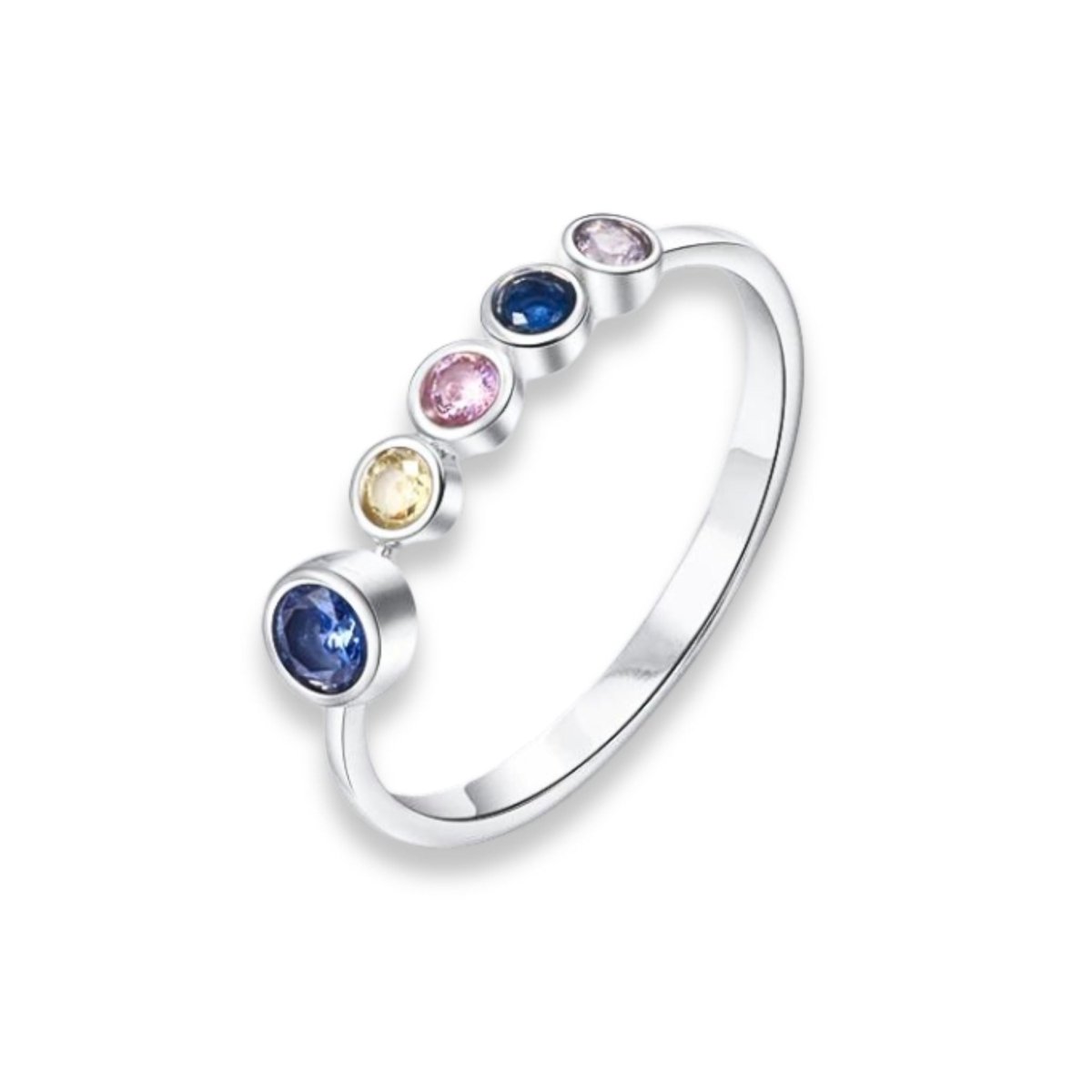 Celestial Bonds - Customisable Birthstone Ringbirthstone ring