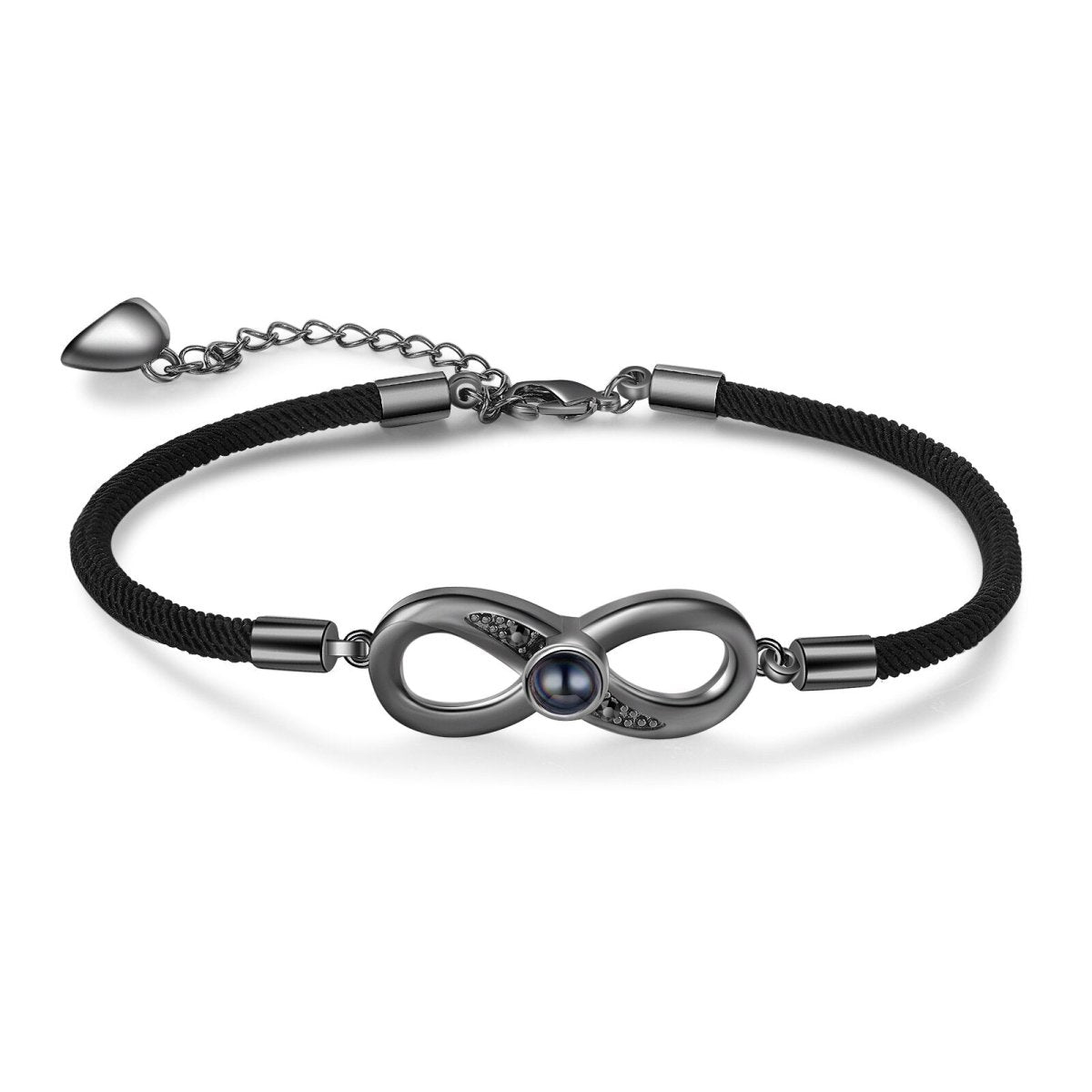 Photo Projection Infinity Matching Couples Bracelets - photo bracelets Personalisr Au
