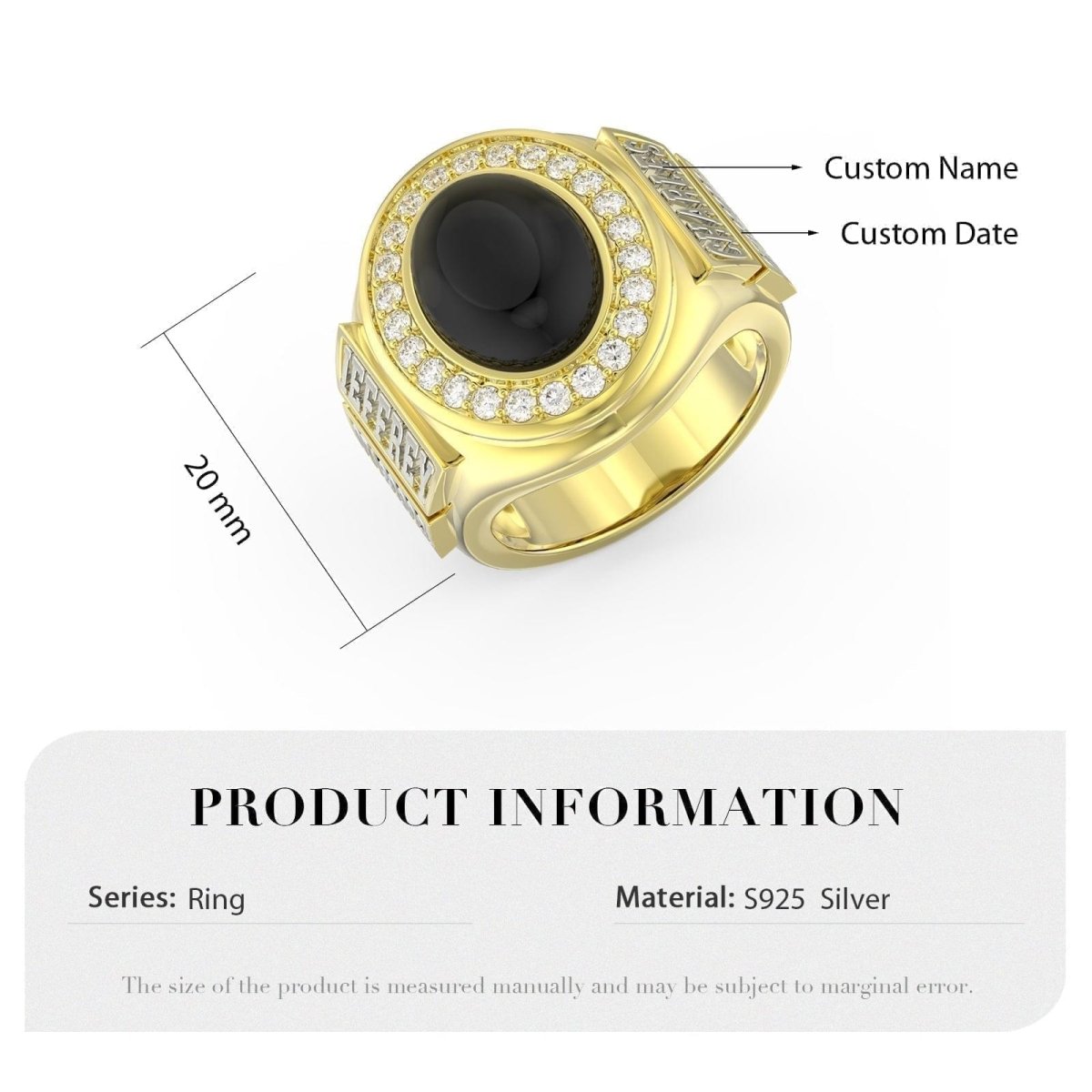 Custom Mens RingApparel & Accessories