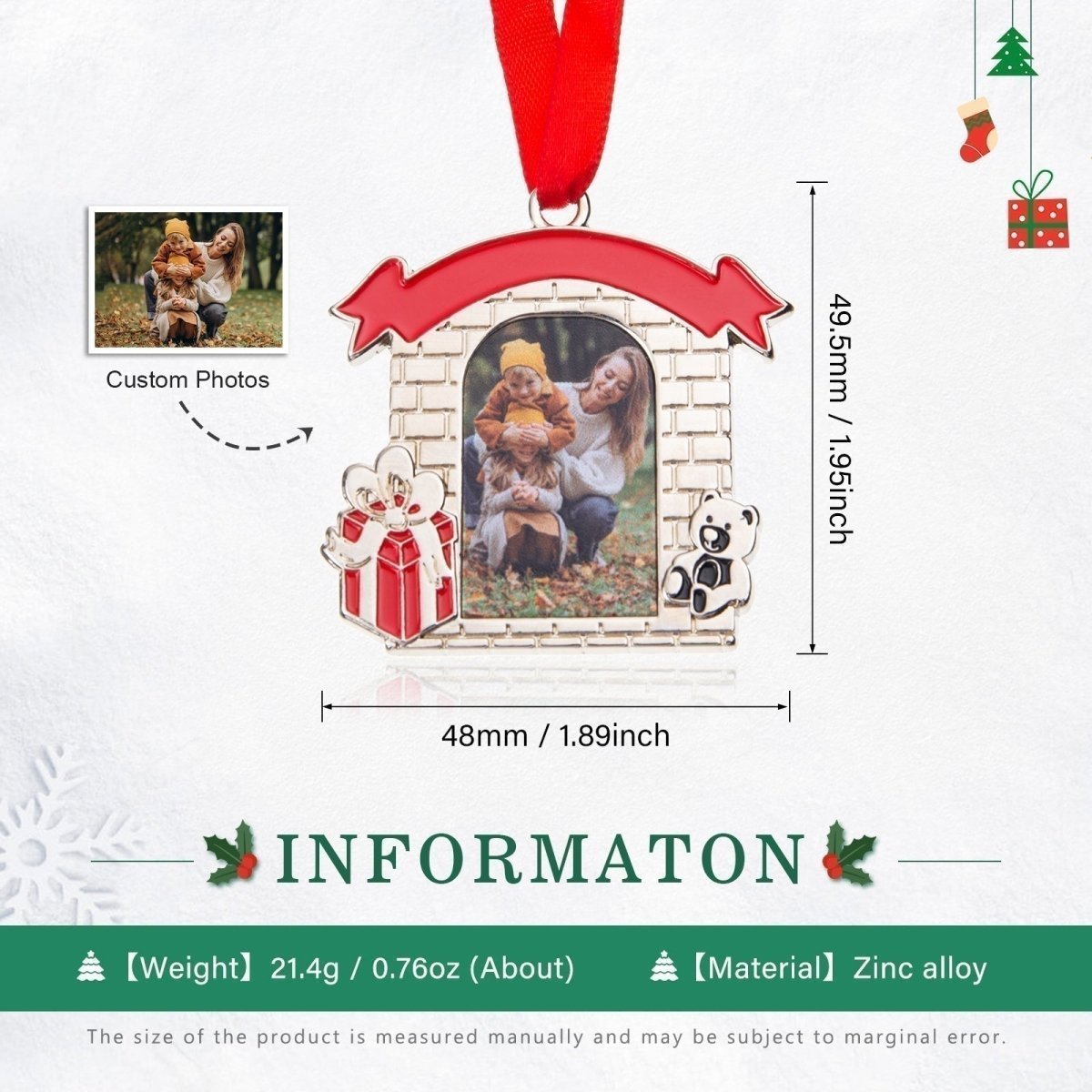 Custom Christmas Ornaments Australia2022 - 11,Christmas & New Year,Ornaments
