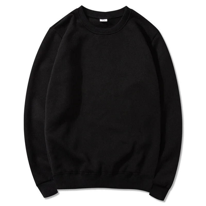 Custom Embroidered Photo Sweatshirt for Dadclothing black