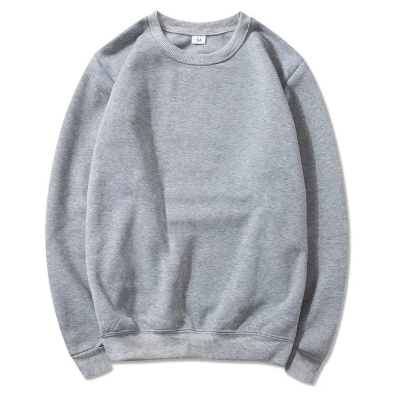 Custom Embroidered Photo Sweatshirt for Dadclothing light grey