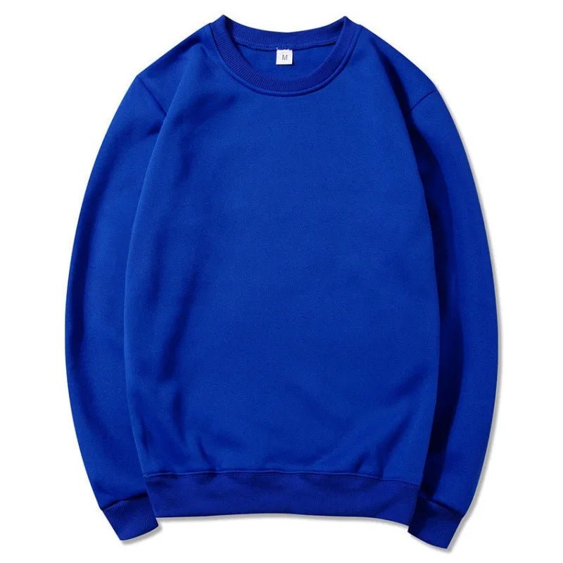 Custom Embroidered Photo Sweatshirt for Dad blue