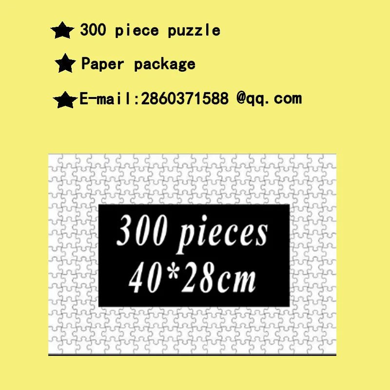 Custom Family Photo Personalised Wooden PuzzlePuzzle