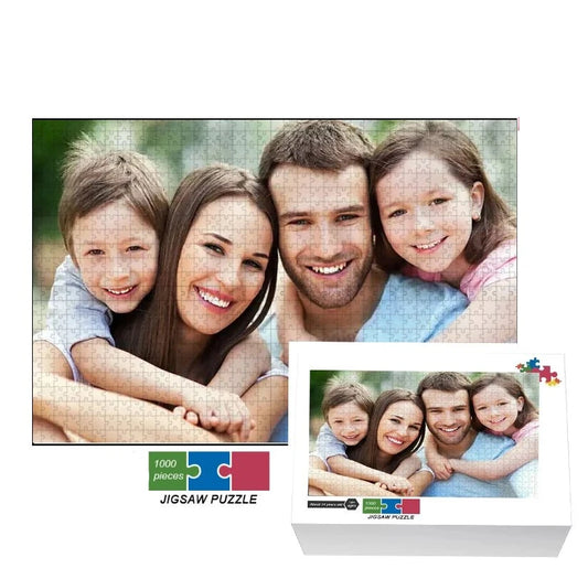 Custom Family Photo Personalised Wooden Puzzle - Puzzle Personalisr Au
