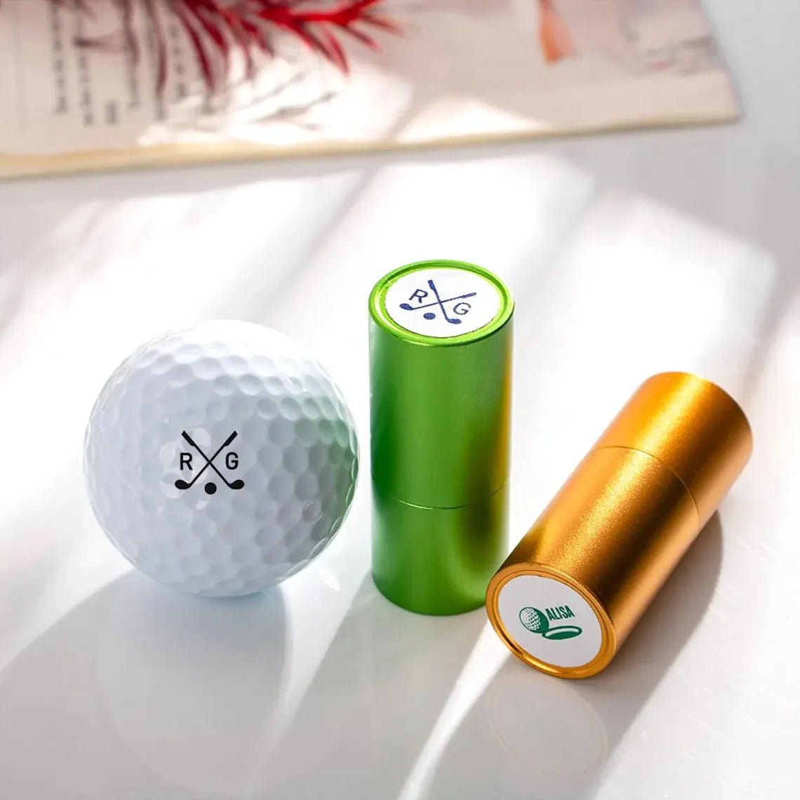 Custom Golf Ball Stamp - golf ball marker Personalisr Au