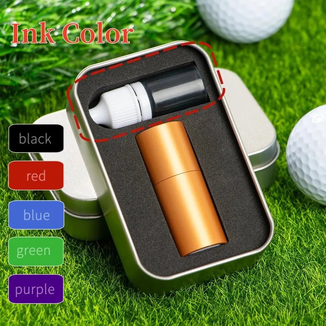 Custom Golf Ball Stamp - golf ball marker Personalisr Au