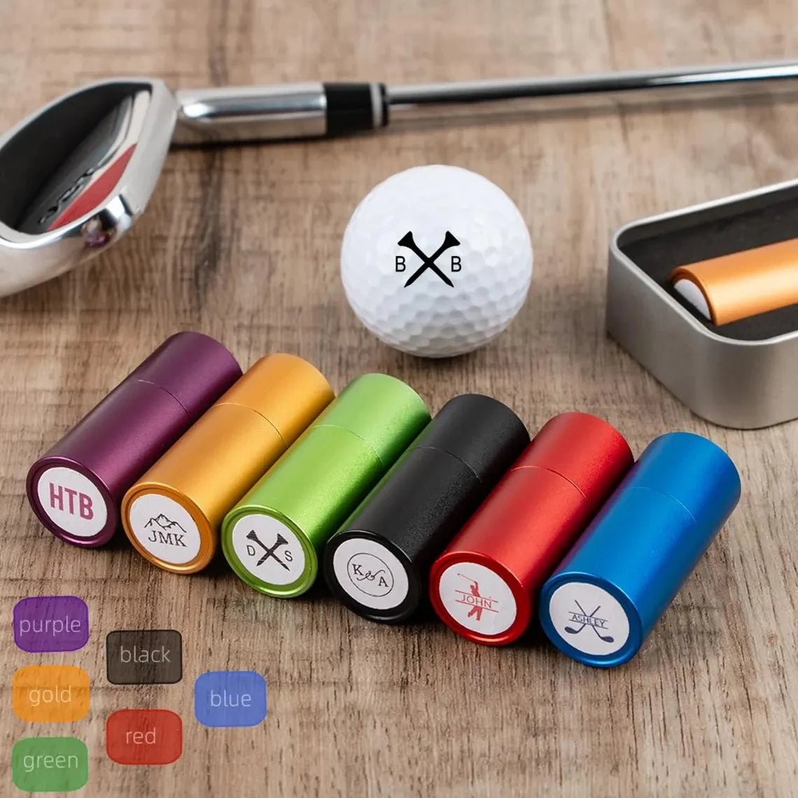 Custom Golf Ball Stamp - golf ball marker Personalisr Au