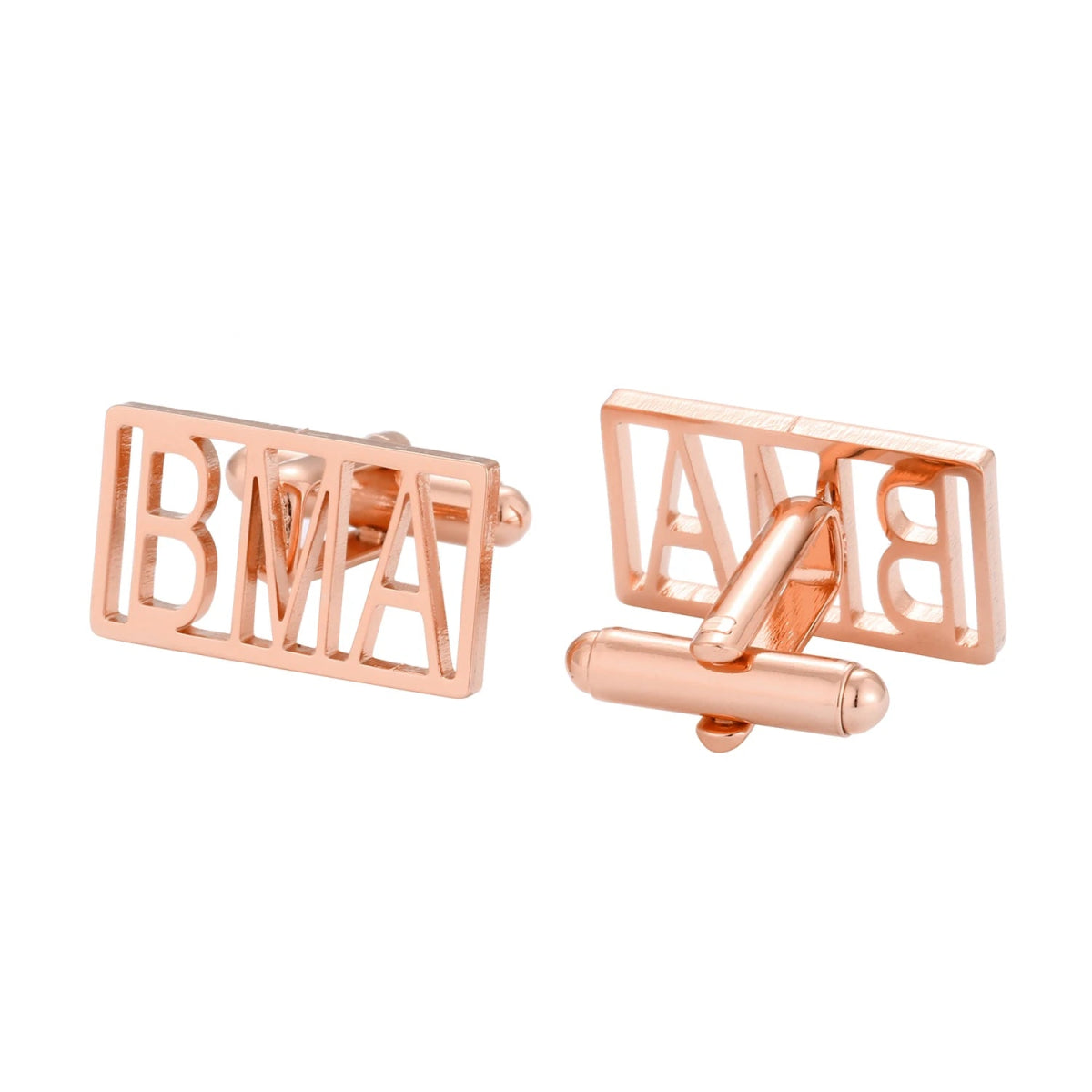 Custom Letter Cufflinks - Personalisr Au