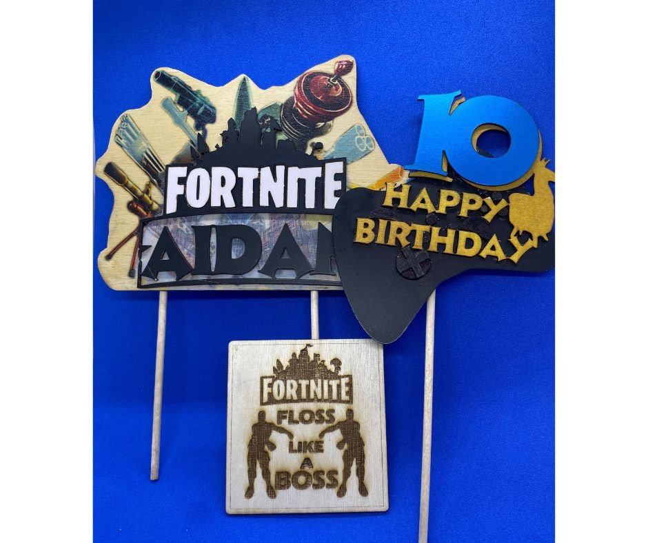 Custom Kids Cake Toppers to Door Signs - cake topper Personalisr Au