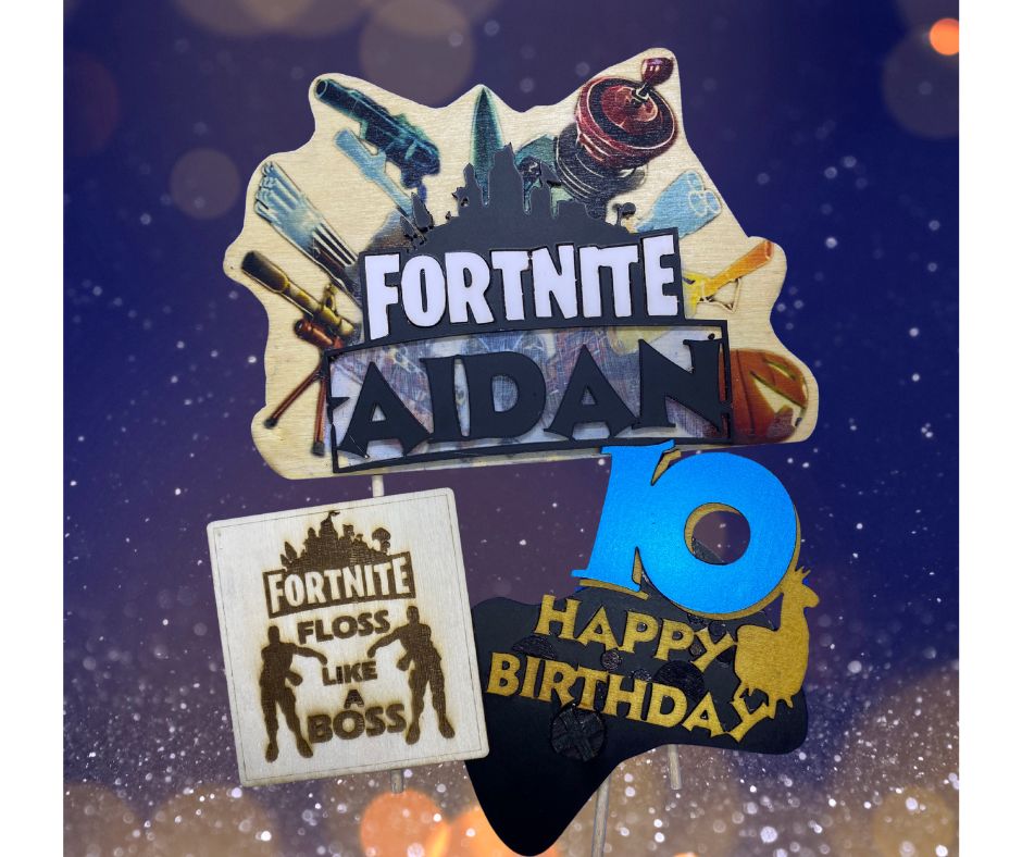 Custom Kids Cake Toppers to Door Signs - cake topper Personalisr Au