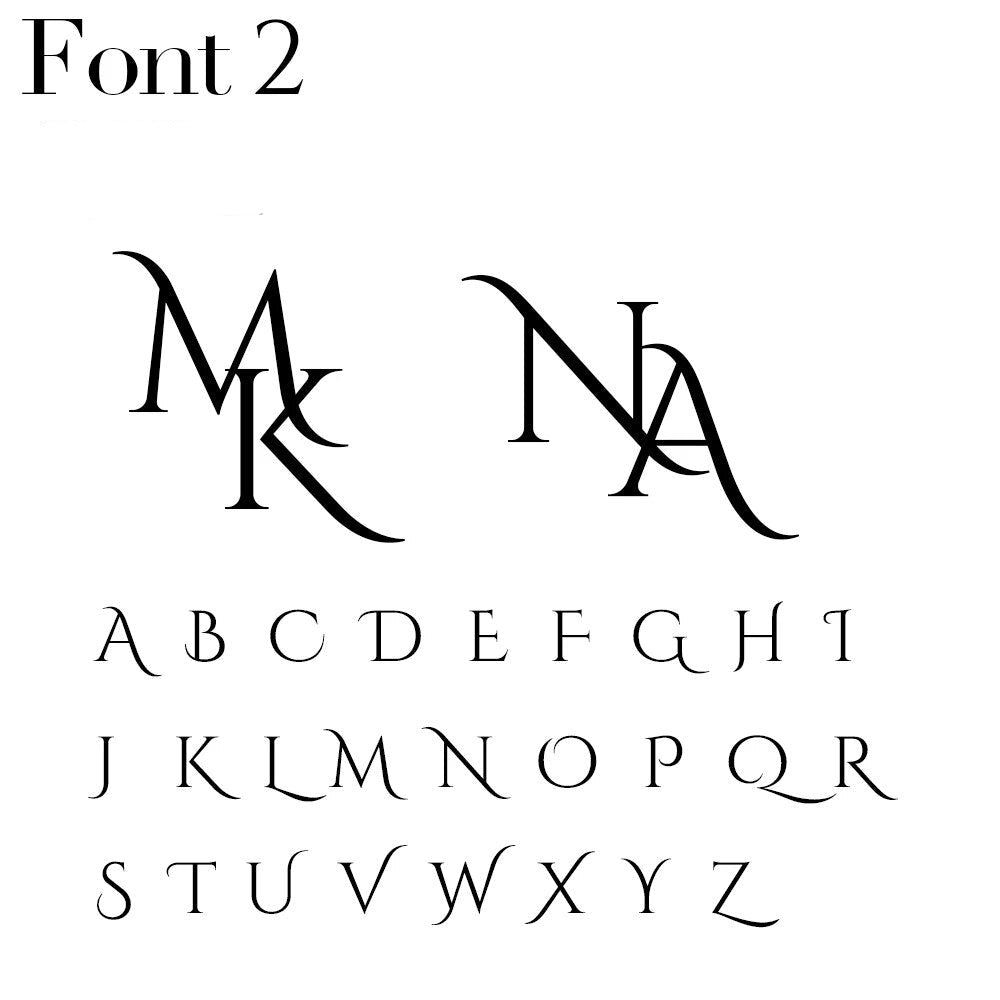 Custom Monogram CufflinksCufflinks