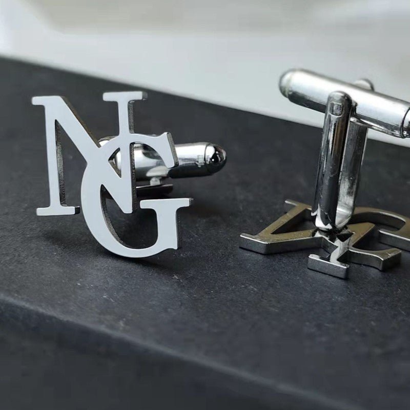 Custom Monogram CufflinksCufflinks