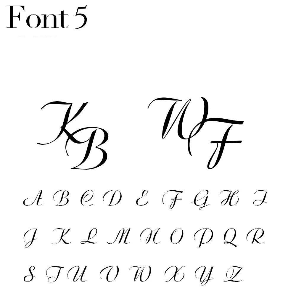 Custom Monogram CufflinksCufflinks