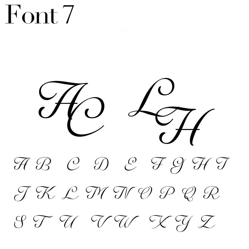 Custom Monogram CufflinksCufflinks
