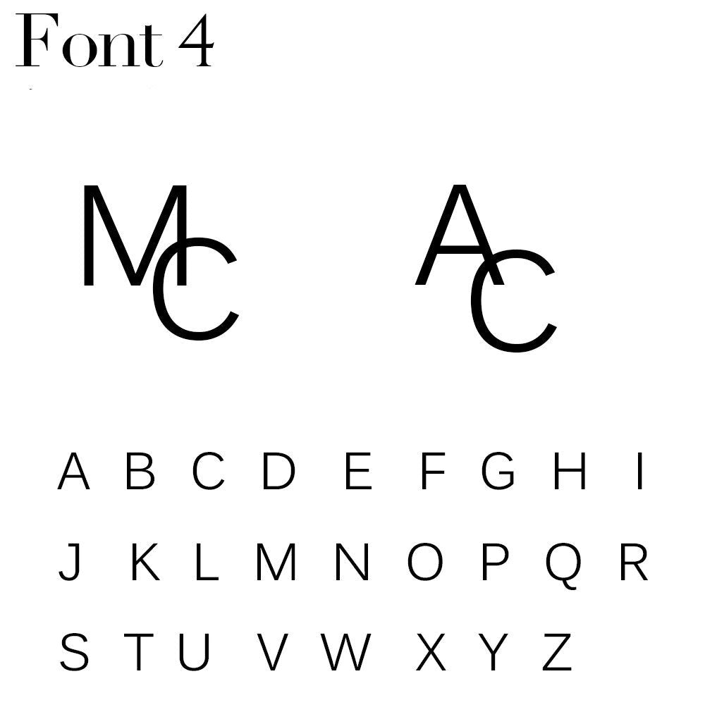 Custom Monogram CufflinksCufflinks