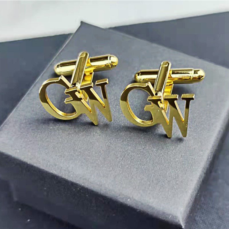 Custom Monogram CufflinksCufflinks