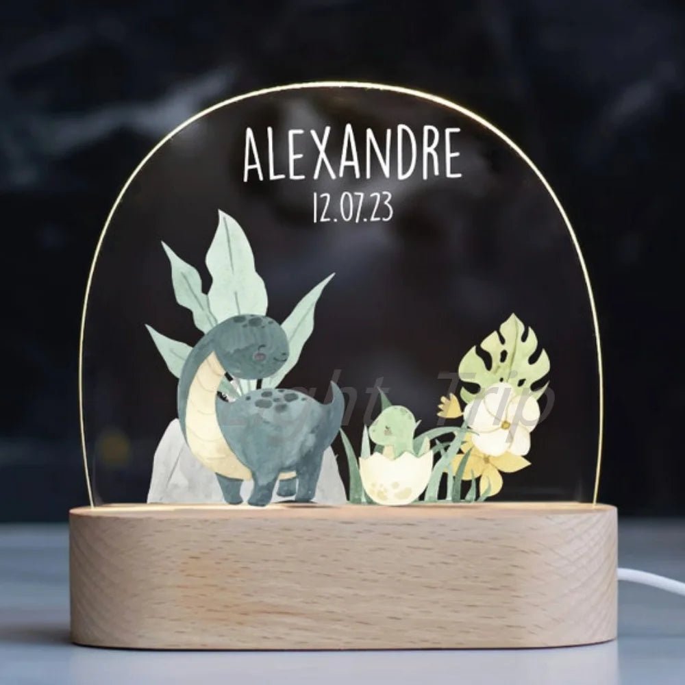 Custom Nightlight for Kids - Woodland Creaturescustom night light