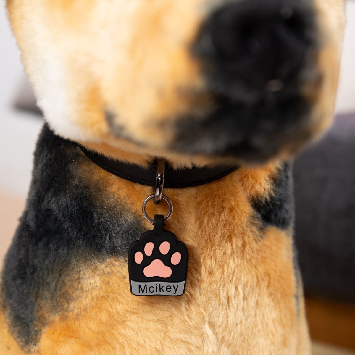 Custom Paw Pet Silicone Tagpet id tag
