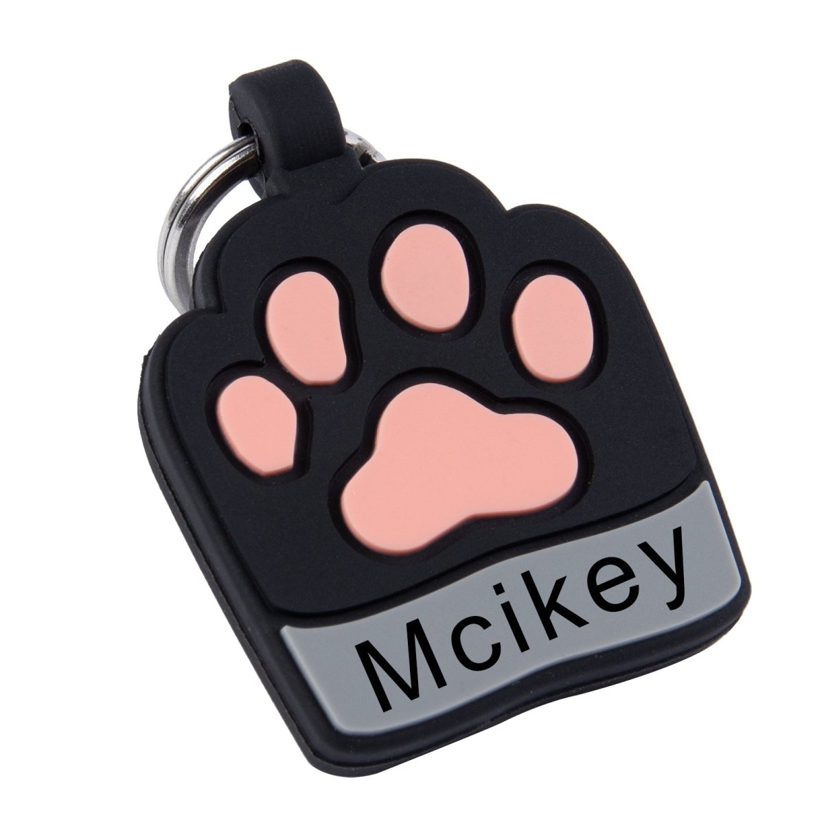 Custom Paw Pet Silicone Tagpet id tag