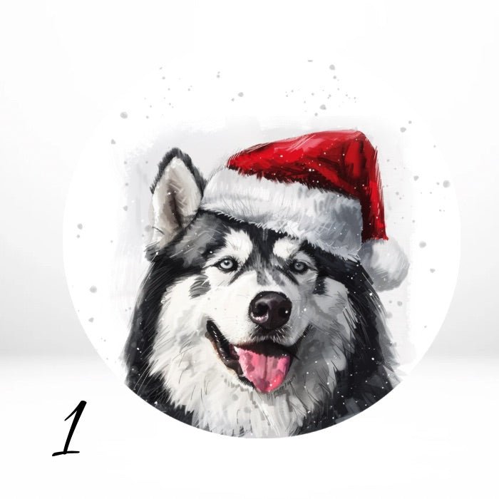 Custom Pet Dog Breeds Christmas Ornaments