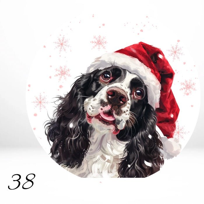Custom Pet Dog Breeds Christmas Ornaments