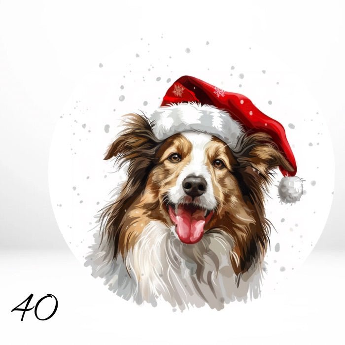 Custom Pet Dog Breeds Christmas Ornaments