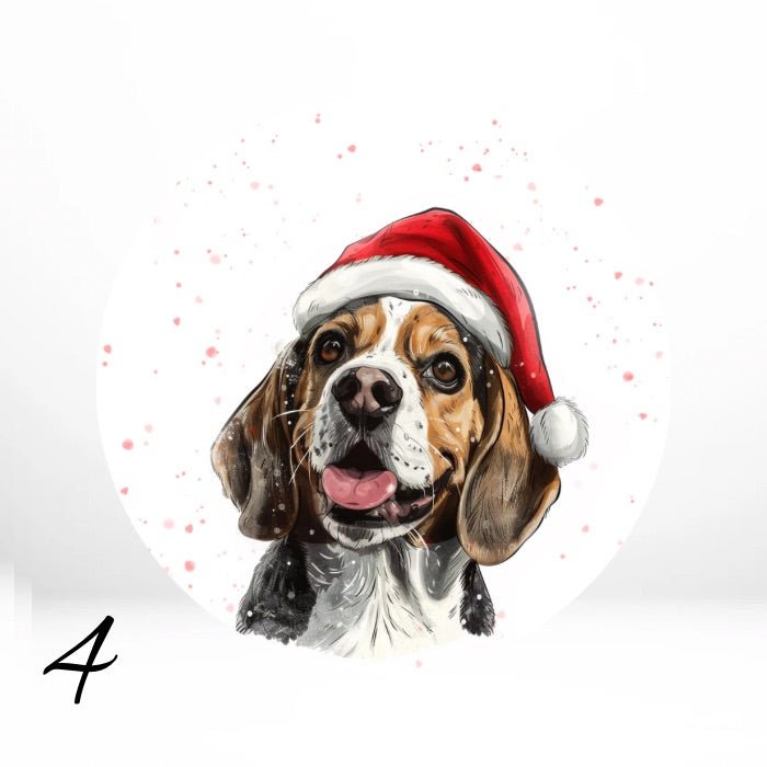 Custom Pet Dog Breeds Christmas Ornaments