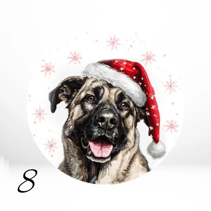Custom Pet Dog Breeds Christmas Ornaments
