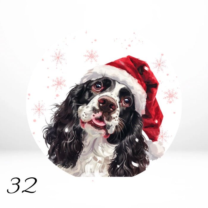 Custom Pet Dog Breeds Christmas Ornaments