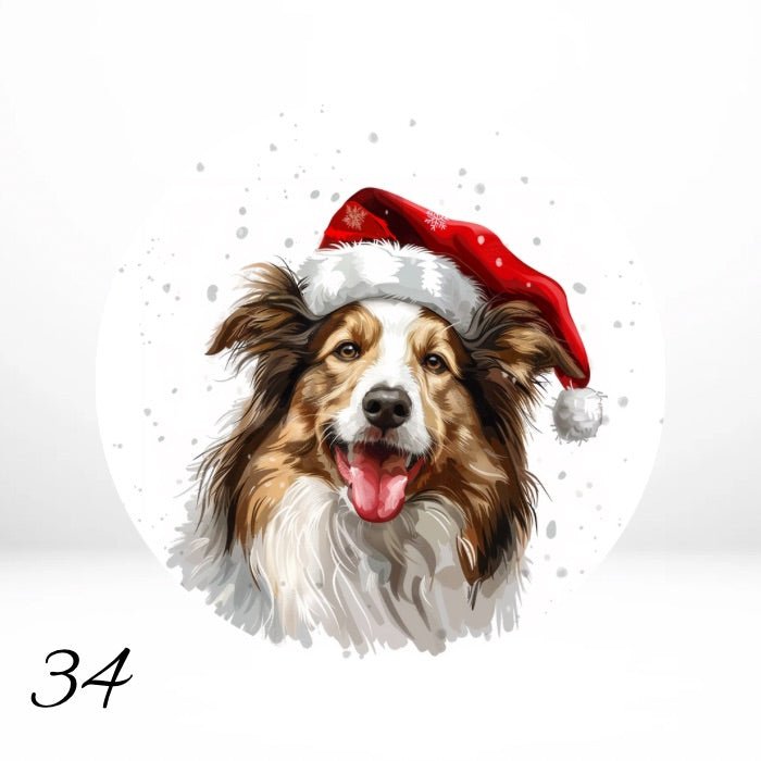 Custom Pet Dog Breeds Christmas Ornaments