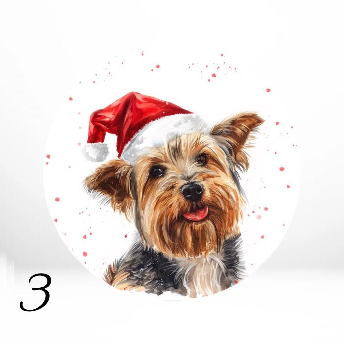 Custom Pet Dog Breeds Christmas Ornaments