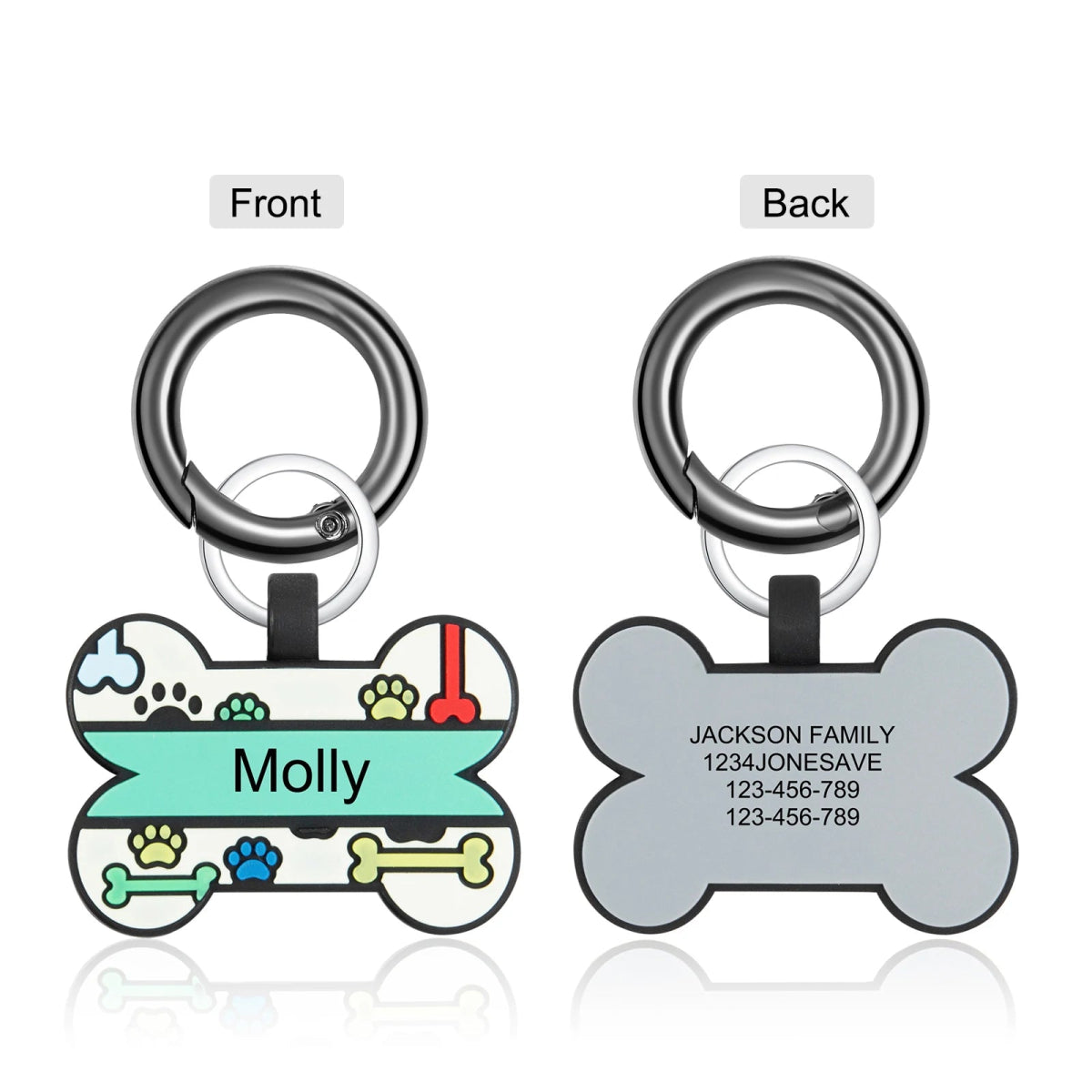 Silicone Pet ID Dog Tag Australia - dog tags au Personalisr Au