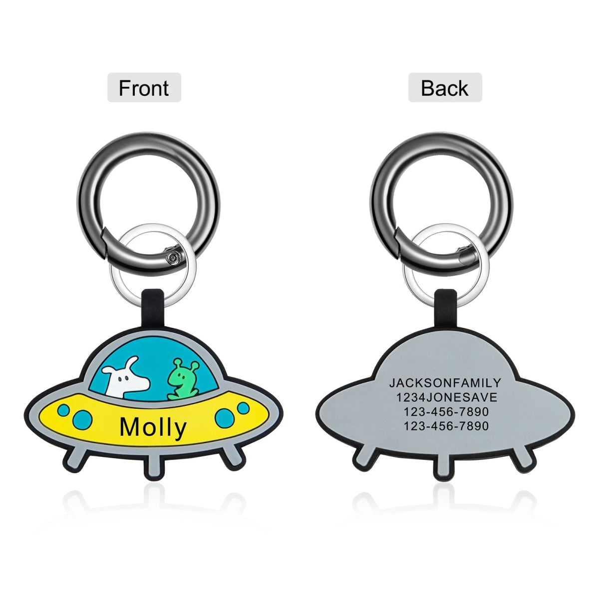 Silicone Pet ID Dog Tag Australia