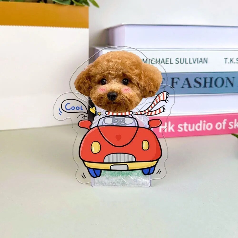 Customised Pet Photo Head Shaker Ornament - Head Shaker Figurine Personalisr Au