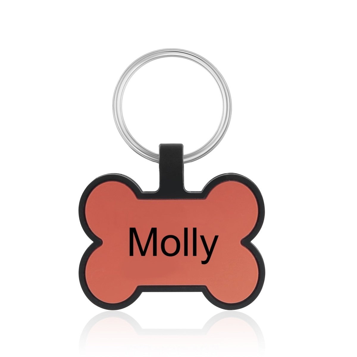 Plain Engraved Silicone Pet Identification Tags - pet id tag Personalisr Au